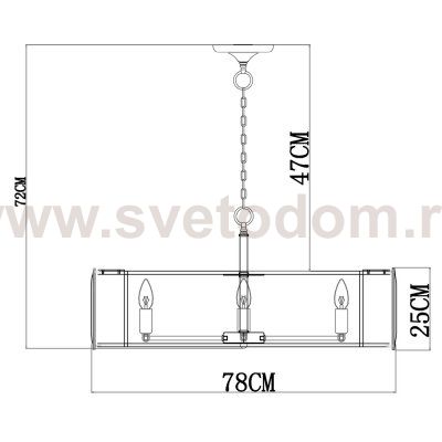 Подвесной светильник Divinare 1100/02 SP-8 OSTIN