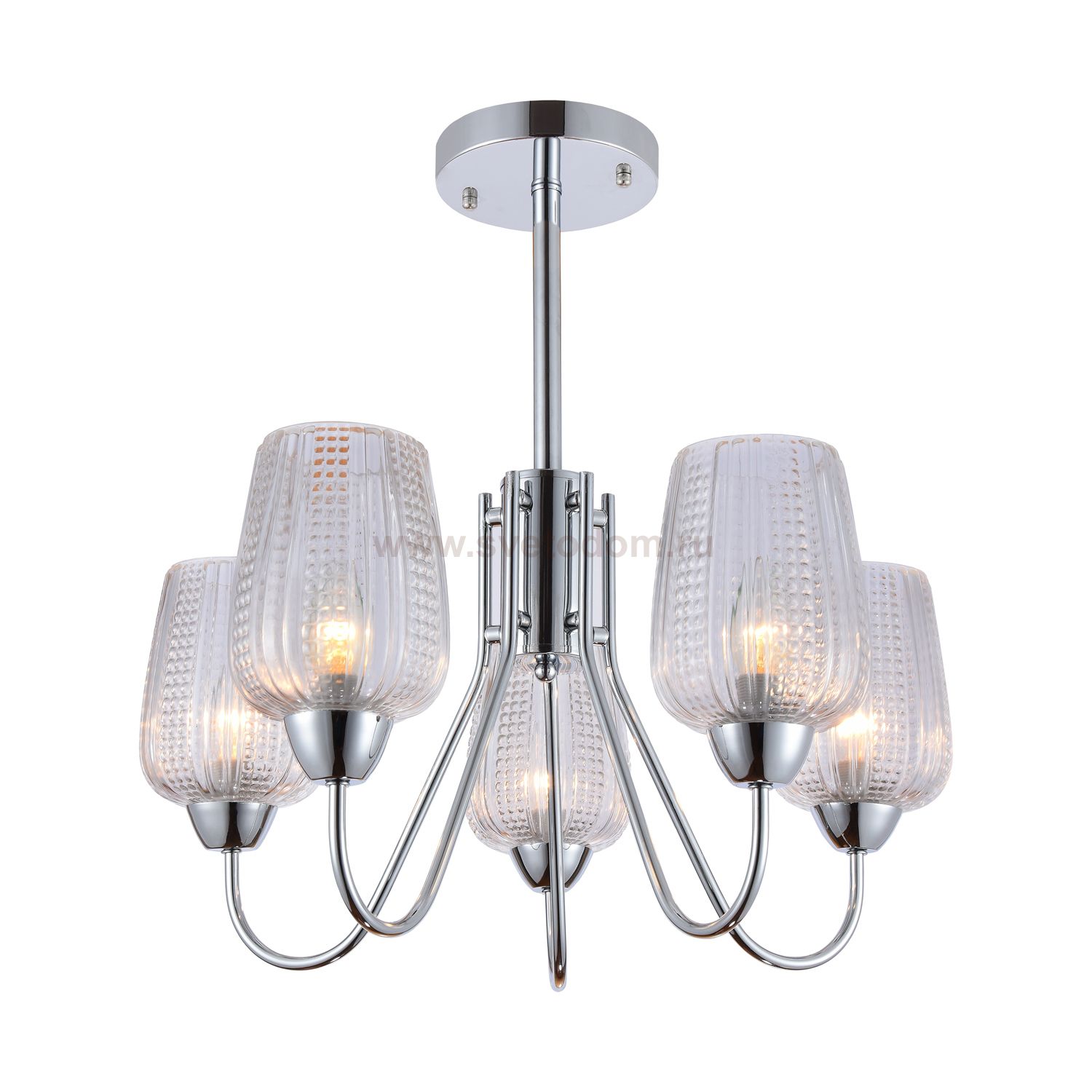 Потолочный светильник 11016/5CR CL Экономсвет