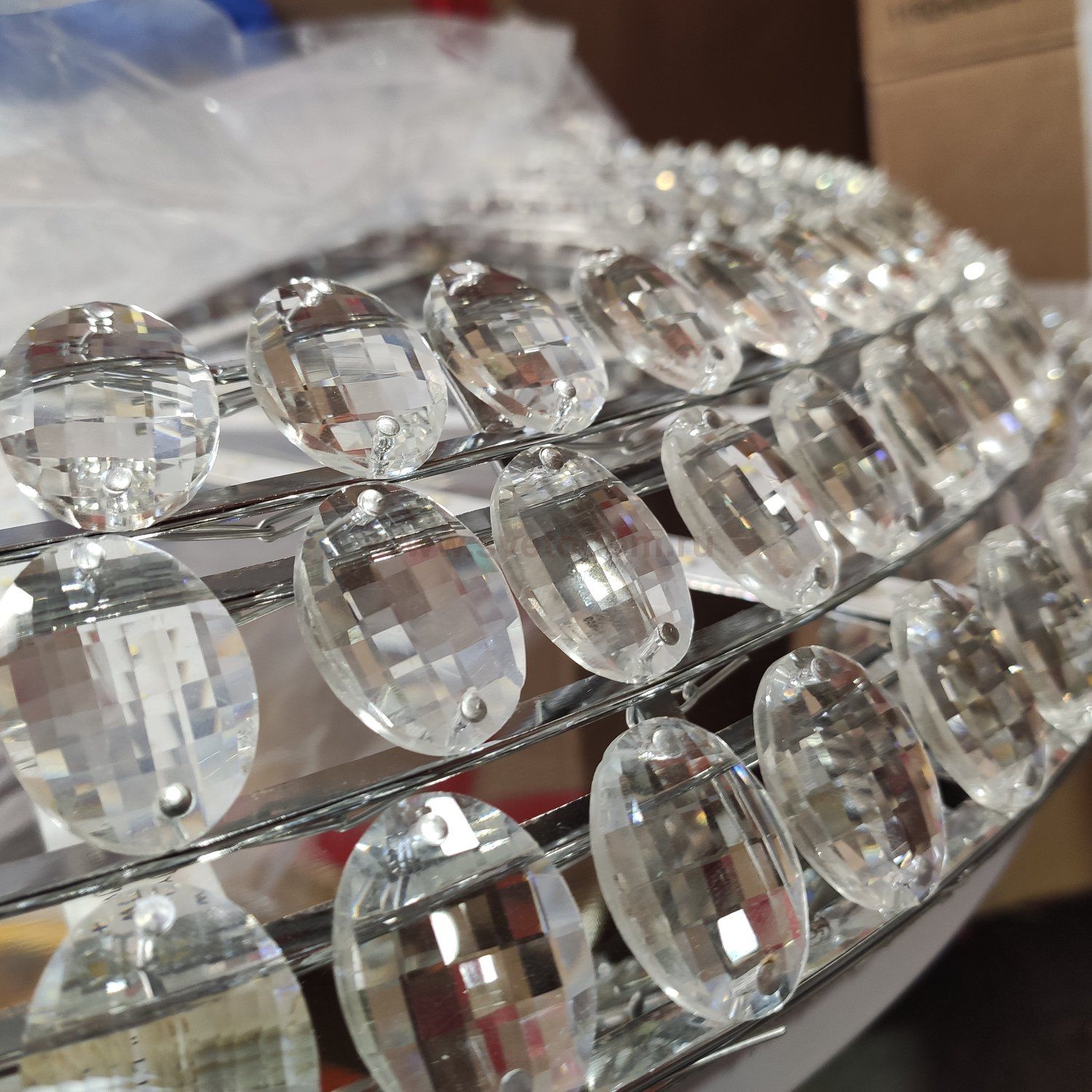 Потолочный светильник LED4U 1101/750 CR 160Вт 750мм с пультом