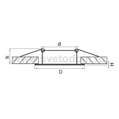 Светильник встраиваемый Lightstar 11029 Lega 16
