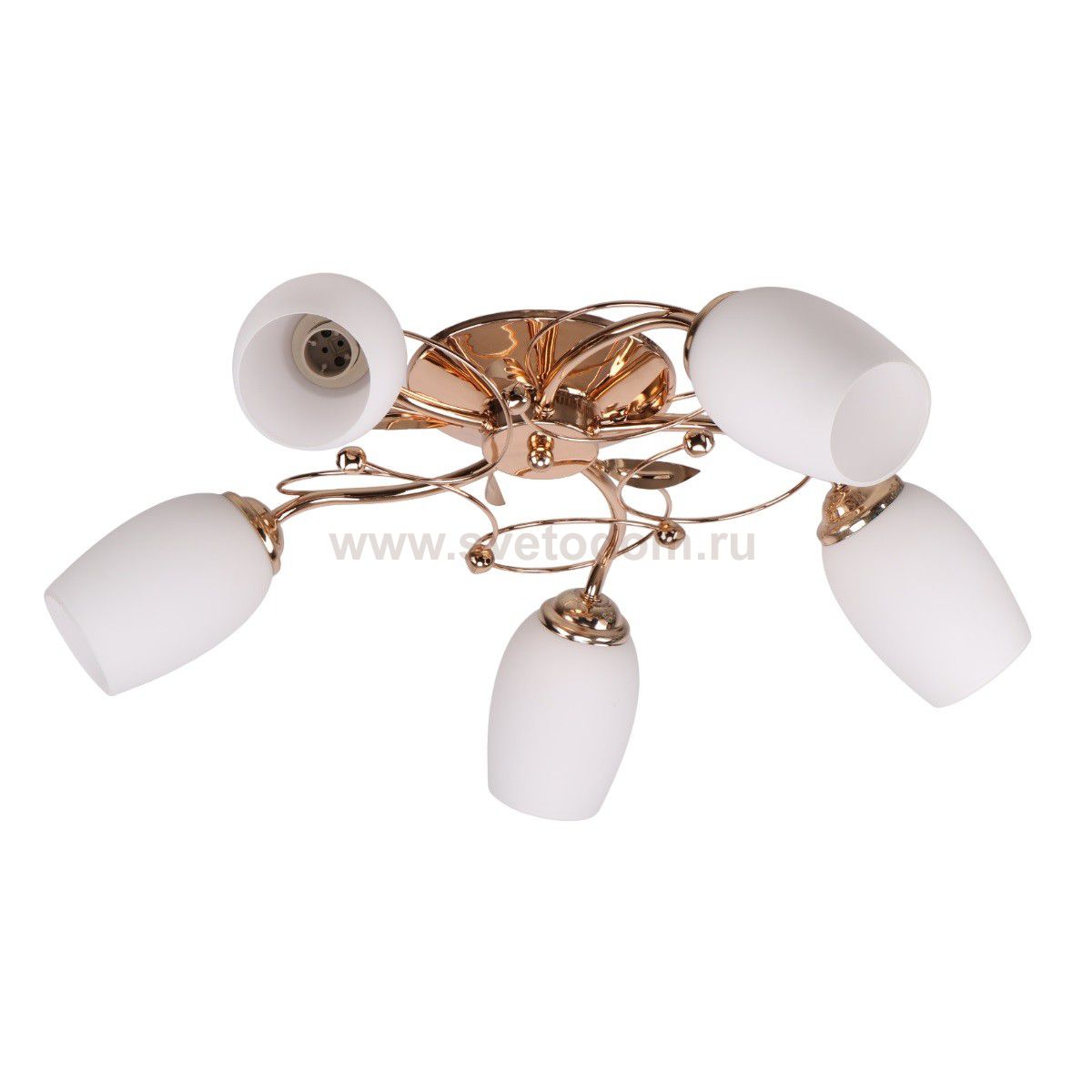 Люстра в стиле модерн 11033/5FGD WT Экономсвет