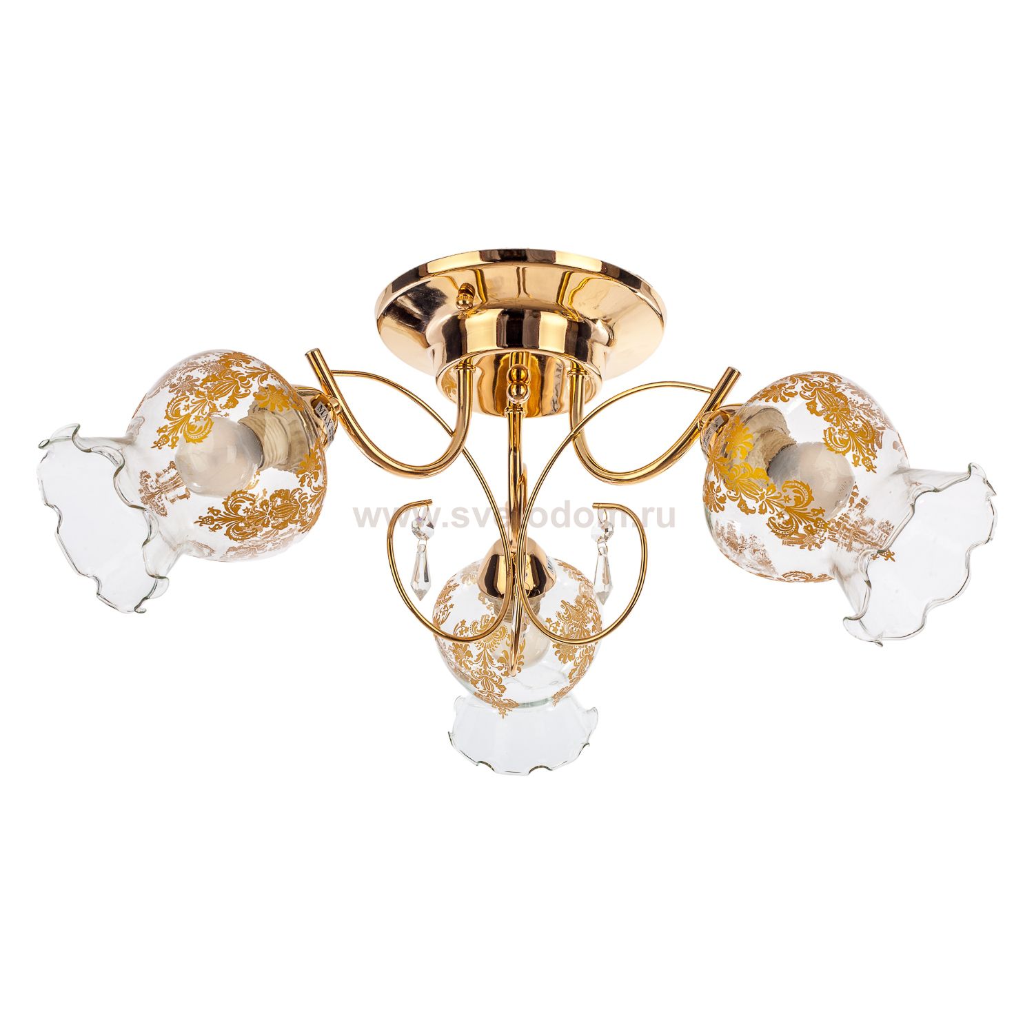 Светильник ЭкономСвет 11054/3FGD WT