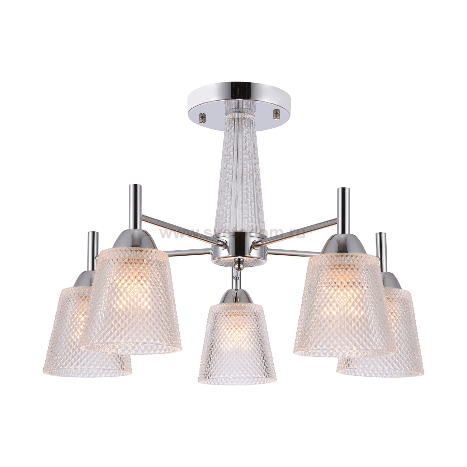 Люстра современная Экономсвет 11060/5CR CL