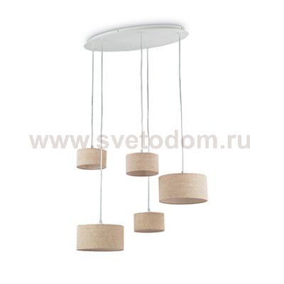 Подвесной светильник Ideal Lux EKOS SP5 CANVAS