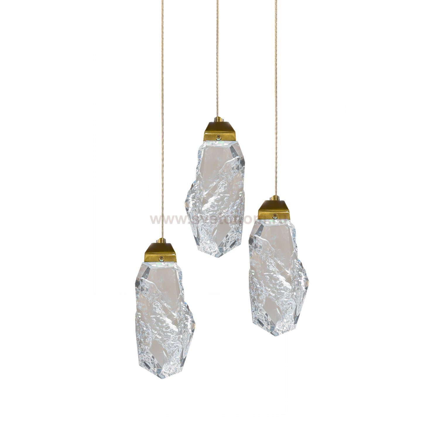 Подвесной светильник 111-3P gold