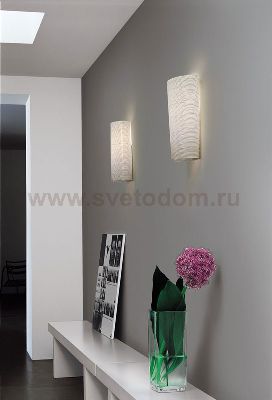 Настенный светильник Foscarini KITE (leuchtstoff 2G11) черный