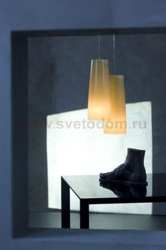 Подвесной светильник Foscarini TITE 2 черный H. 5 m
