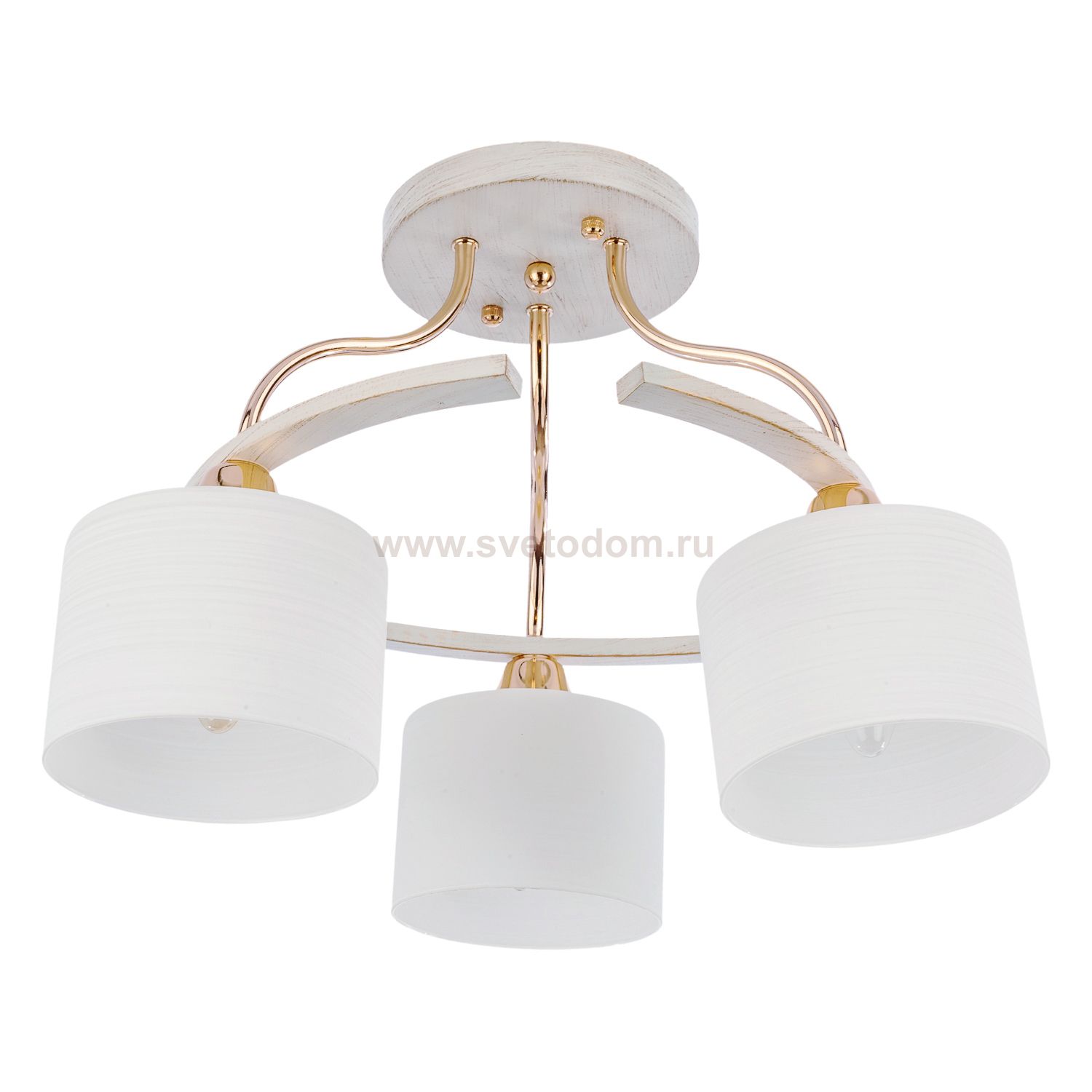 Потолочный светильник Экономсвет 11106/3A FGD+WT WT