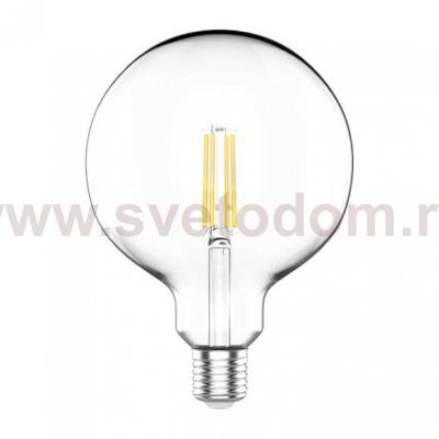 Лампа Gauss Basic Filament G125 11,5W 1520lm 4100К Е27 LED (1111222)