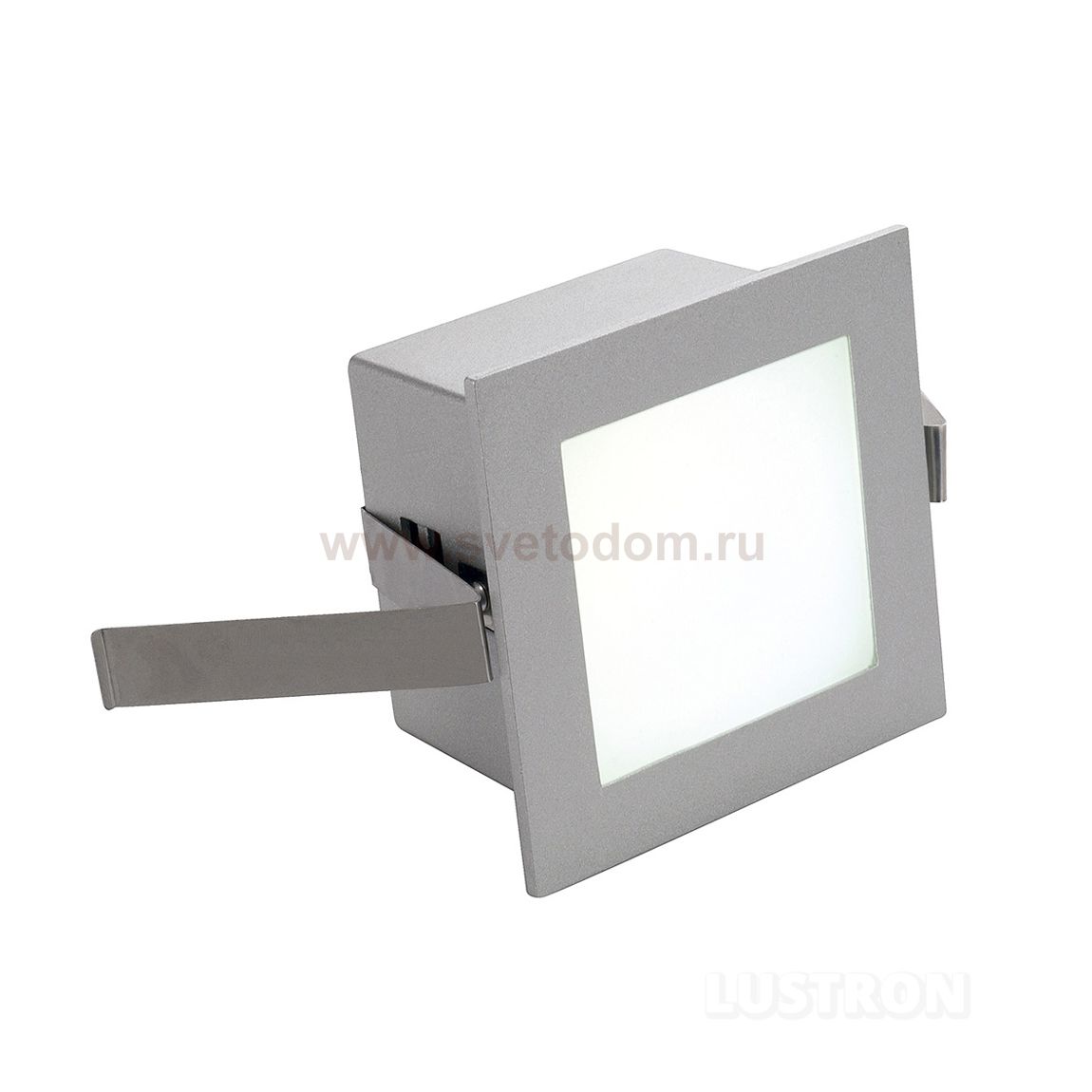 SLV 111260 FRAME BASIC LED Einbau- leuchte, eckig, silbergrau, 4000K