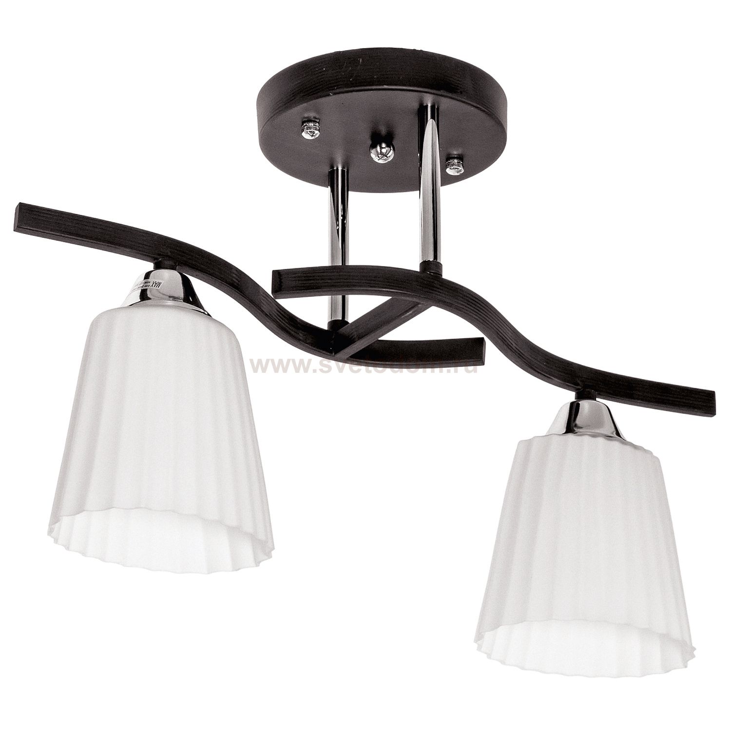 Потолочный светильник Экономсвет 11137/2CR BR WT