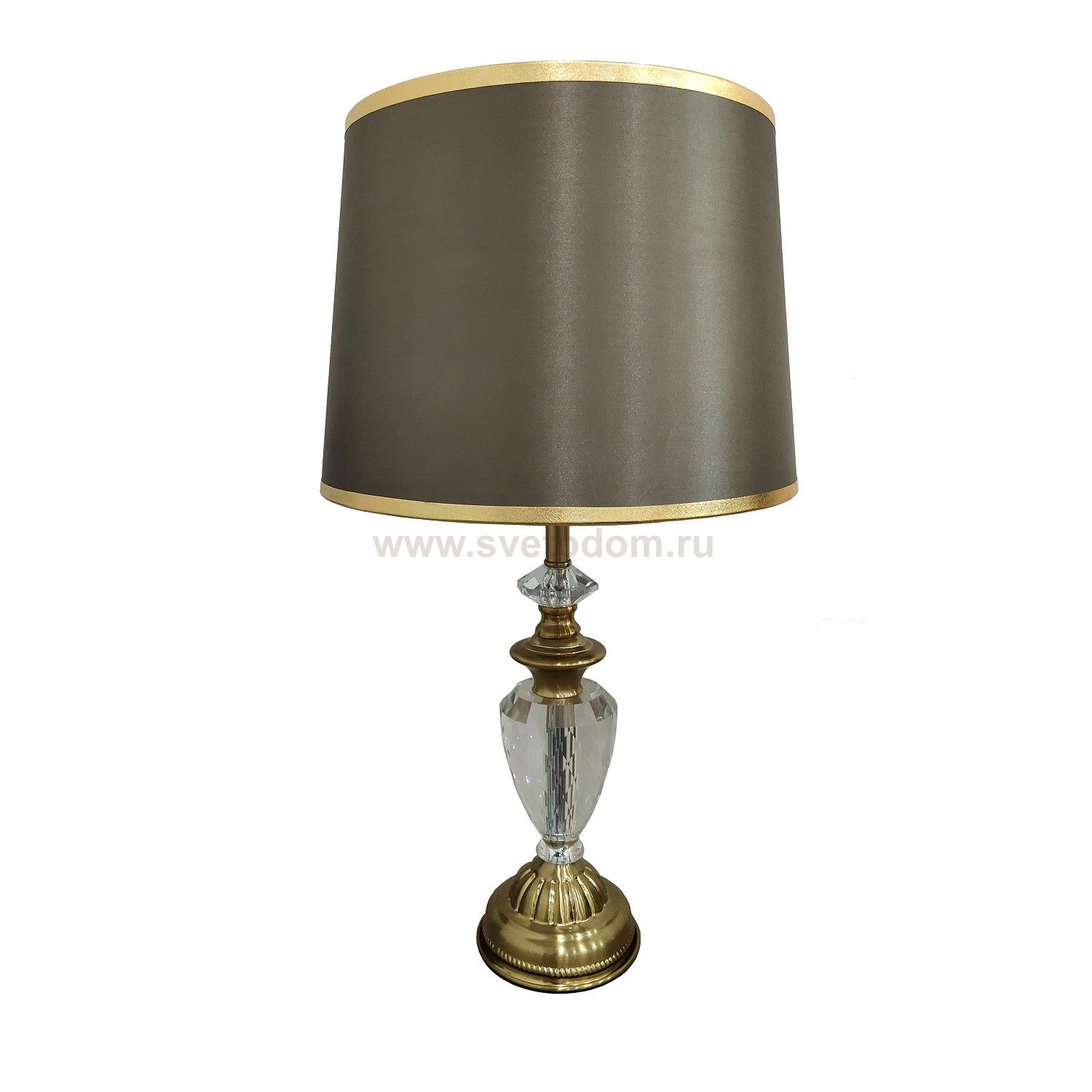 Настольная лампа 11160/1T COP+CL GR+GD Экономсвет