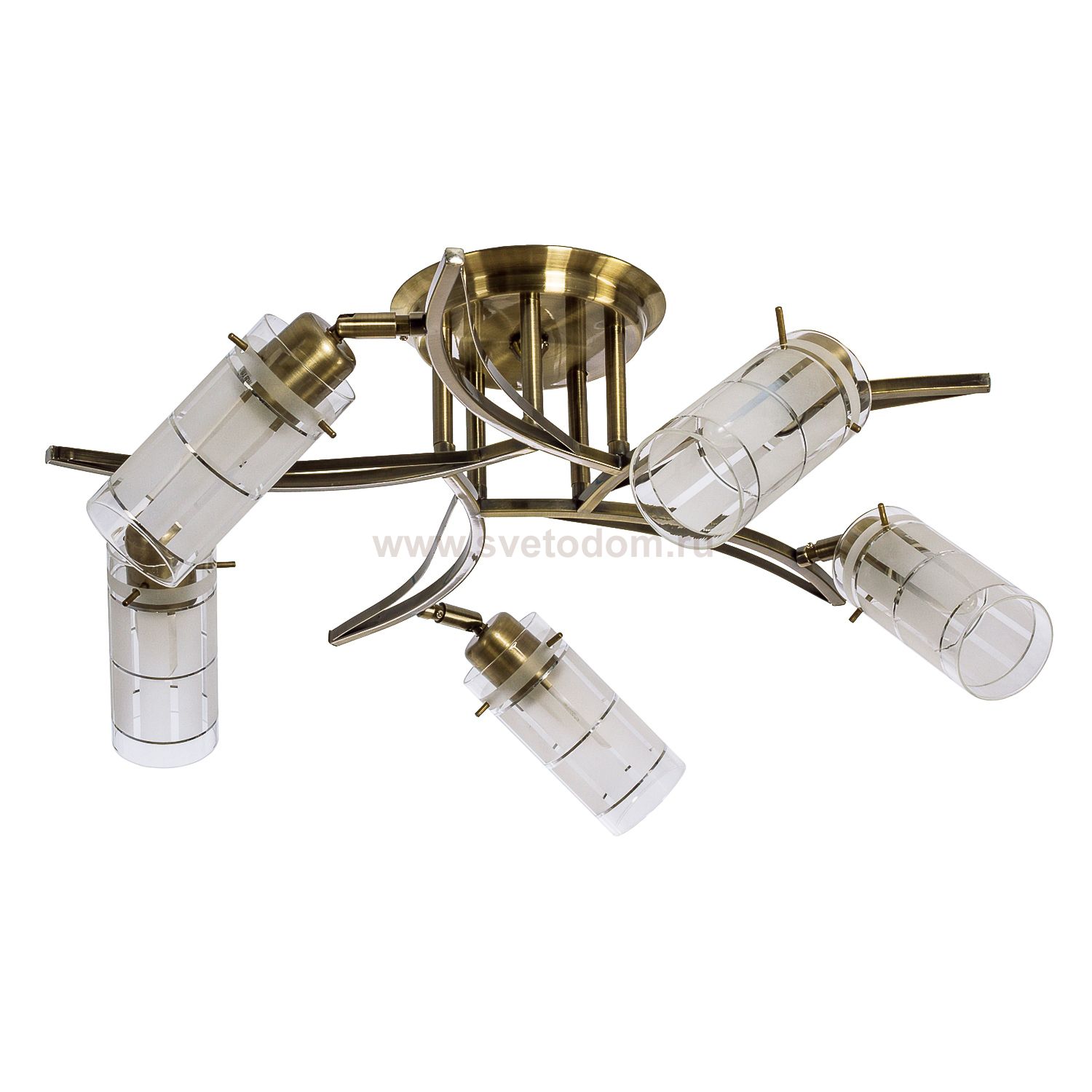 Люстра современная Экономсвет 11187/5AB WT