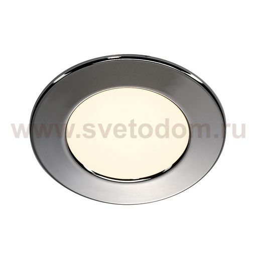 SLV 112162 Downlight DL 126 LED, rund, chrom, 3W LED, 2700K