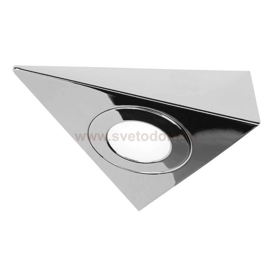 SLV 112172 Triangel Einbaugeh?use f?r 3W Downlight, chrom