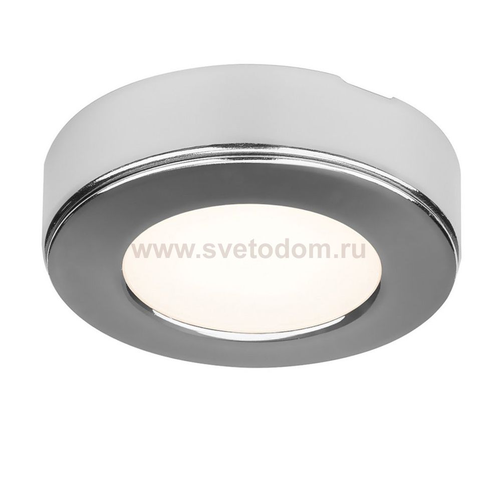 SLV 112182 Rundes Einbaugeh?use f?r 3W Downlight, chrom