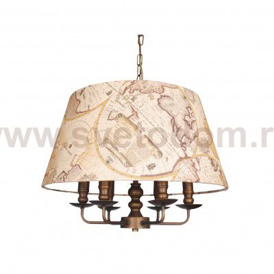 Люстра с картой Favourite 1122-6p Mappa
