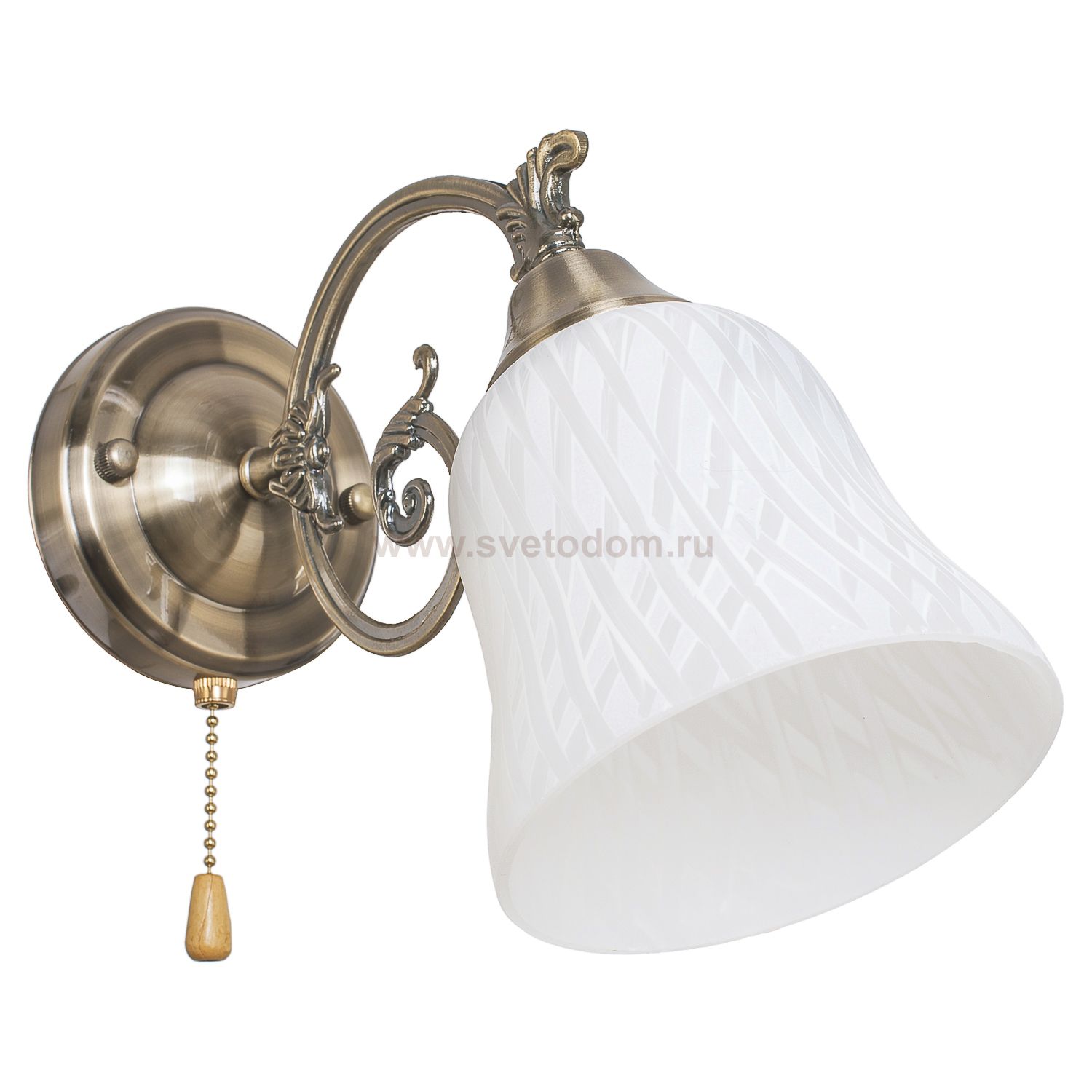 Светильник бра классическое Экономсвет 11232/1wAB WT