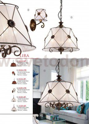 Светильник настенный бра Favourite 1125-1W Lira