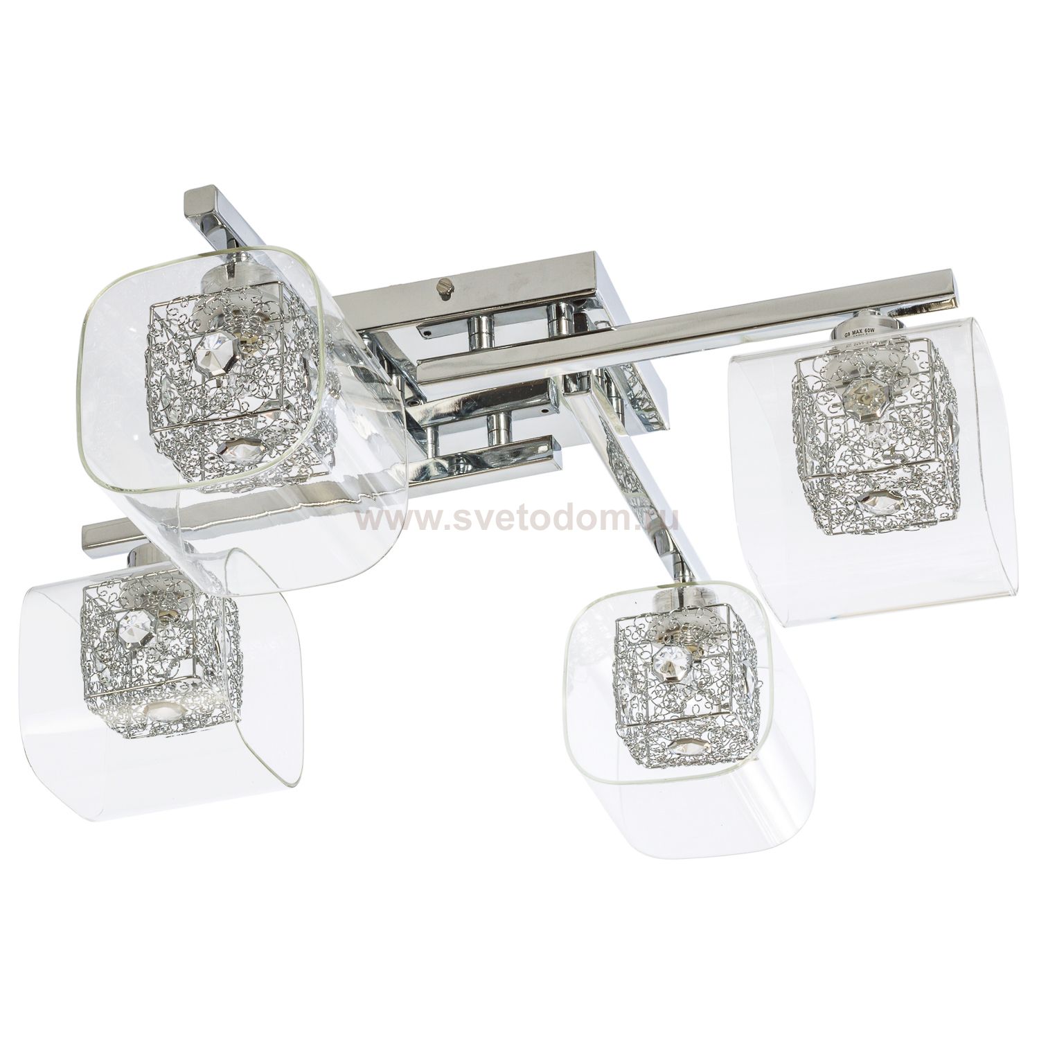 Светильник ЭкономСвет 11298/4CR CL