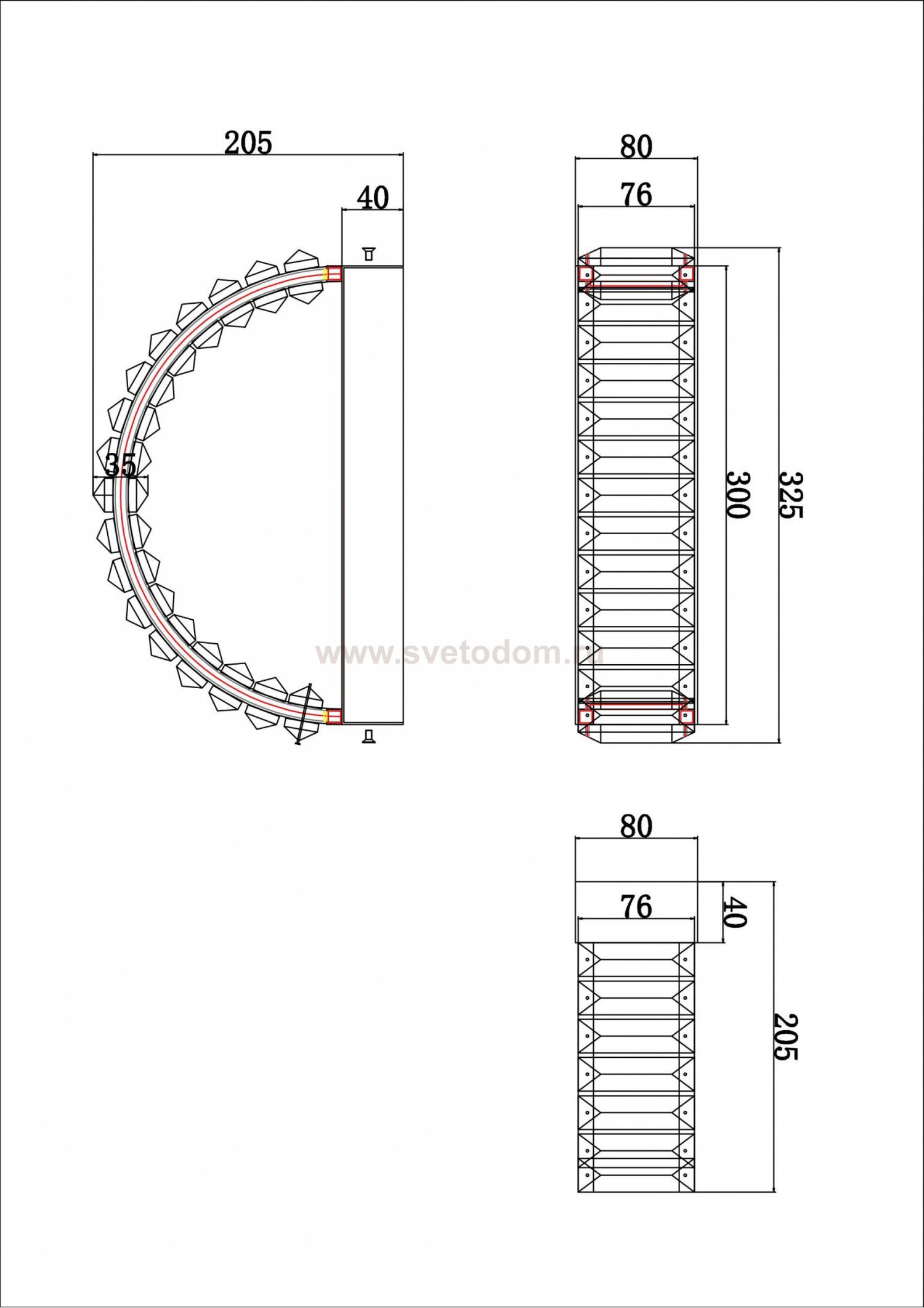 Настенные светильники  Divinare 1135/17 AP-10 RENATA