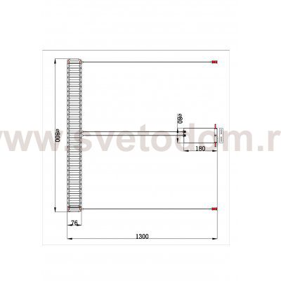 Светильник подвесной Divinare 1135/17 SP-47 RENATA