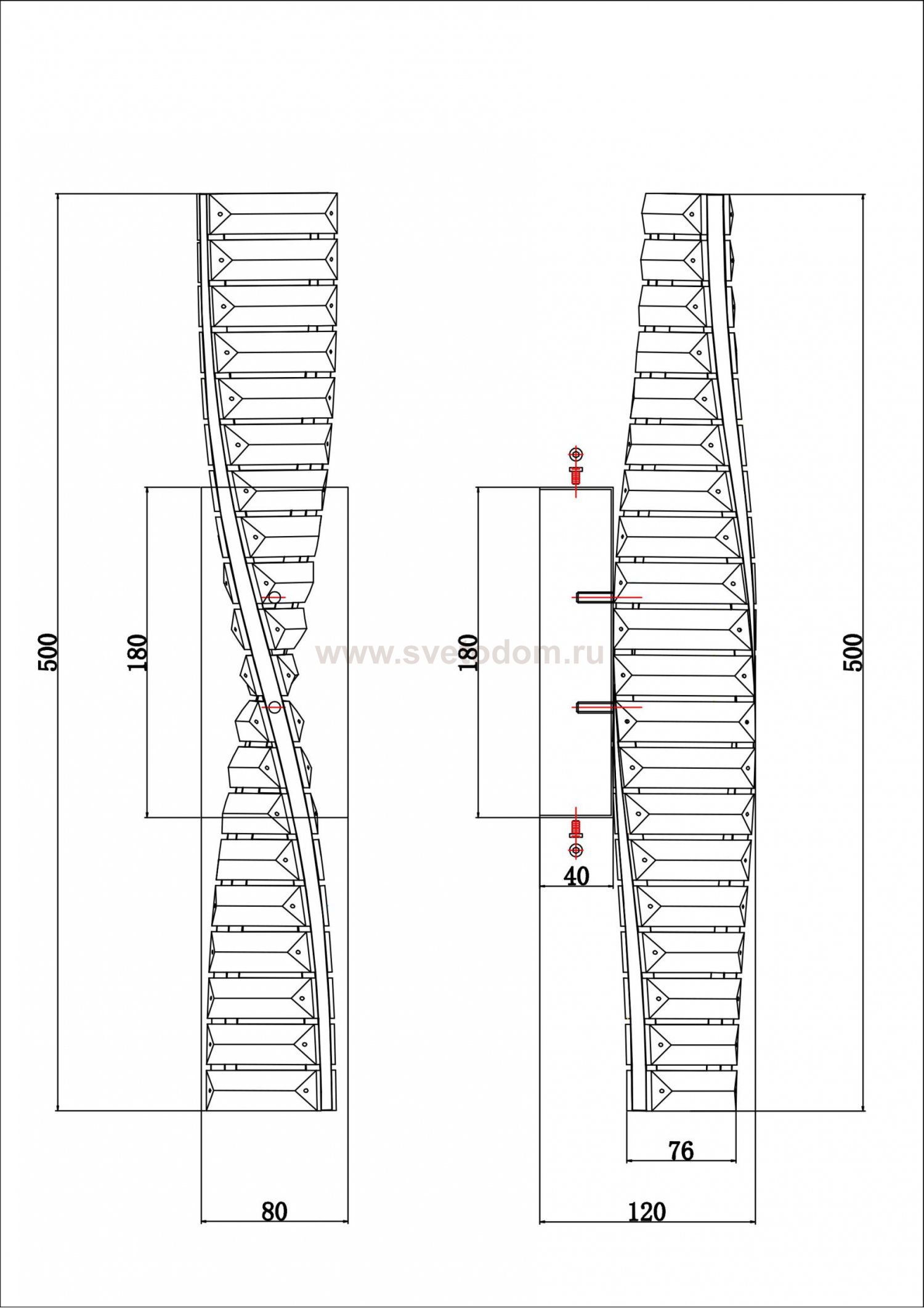 Настенные светильники  Divinare 1136/17 AP-10 MILLIE