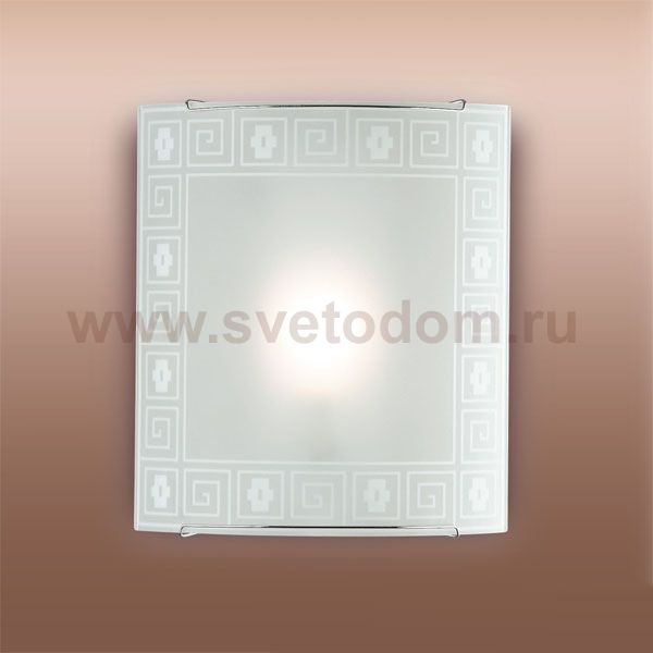 Светильник Сонекс 1140 хром Border 1