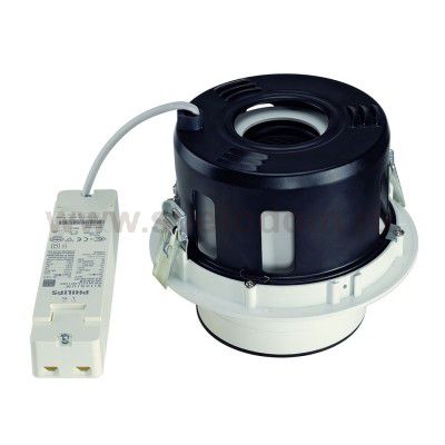 SLV 114121 SUPROS MOVE Deckeneinbau- leuchte, rund, weiss, 3000lm, 3000K, SLM LED, 60° Reflektor