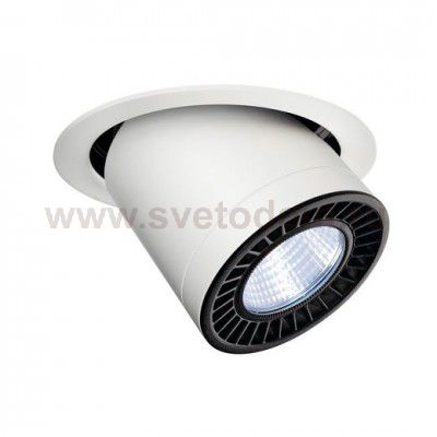 SLV 114171 SUPROS MOVE Deckeneinbau- leuchte, rund, wei?, 3000lm, 4000K, SLM LED, 60° Reflektor