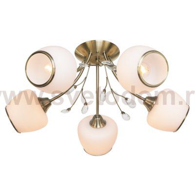 Светильник ЭкономСвет 11418/5AB WT