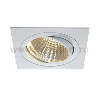 SLV 114291 NEW TRIA LED DL SQUARE Set, mattweiss, 25W, 30°, 3000K, inkl. Treiber, Clipfed.