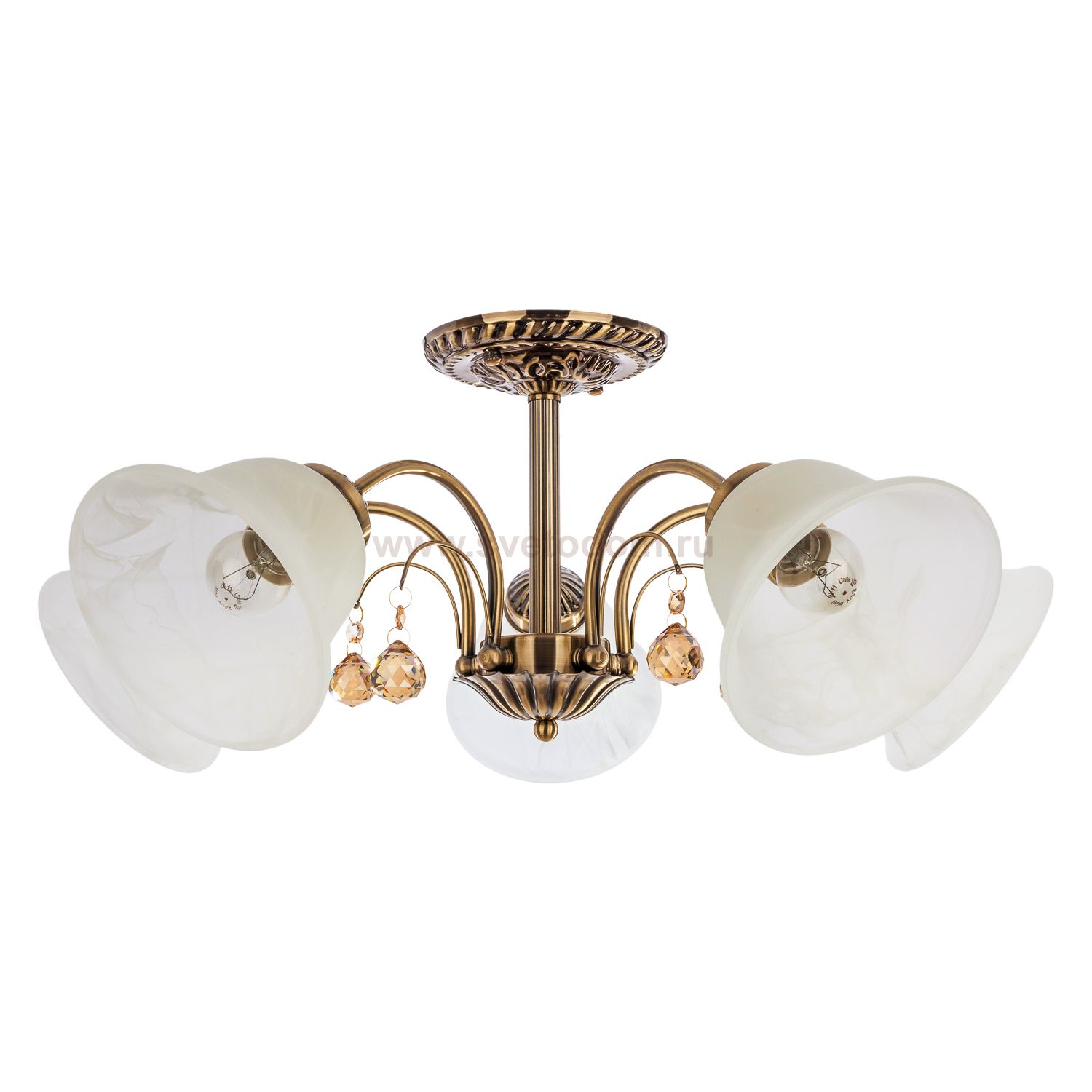 Светильник ЭкономСвет 11480/5AB WT