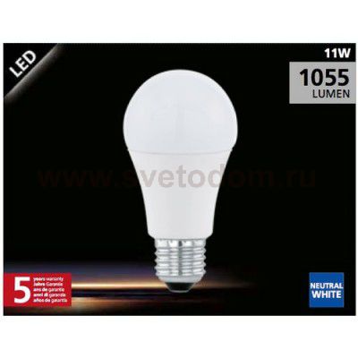 Лампа светодиодная A60 Eglo 11482