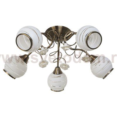 Люстра классическая Экономсвет 11538/5AB WT