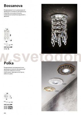 Светильник спот Ideal lux POLKA FI1 BIANCO (115597)