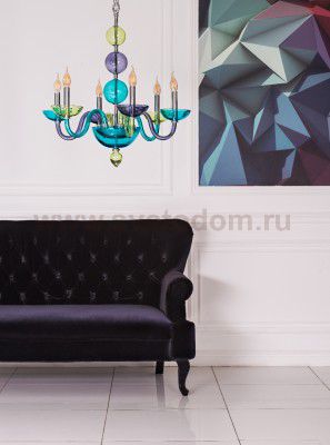 Светильник подвесной Divinare 1156/02 LM-6 Letizia