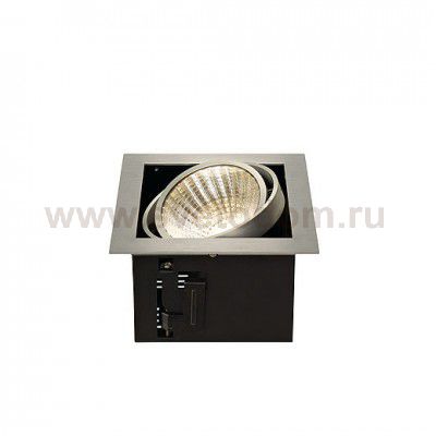SLV 115736 KADUX LED DL Set, alu-brushed, 24W, 30°, 3000K, inkl. Treiber