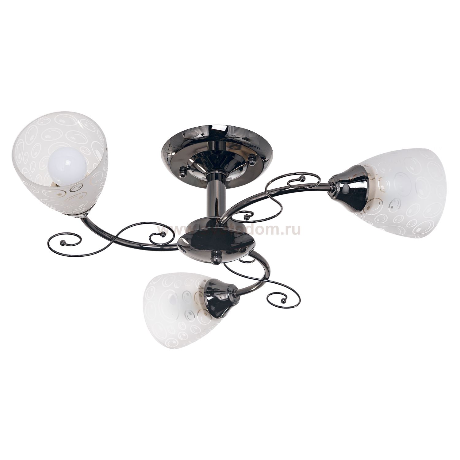 Светильник ЭкономСвет 115M/3ZZH WT