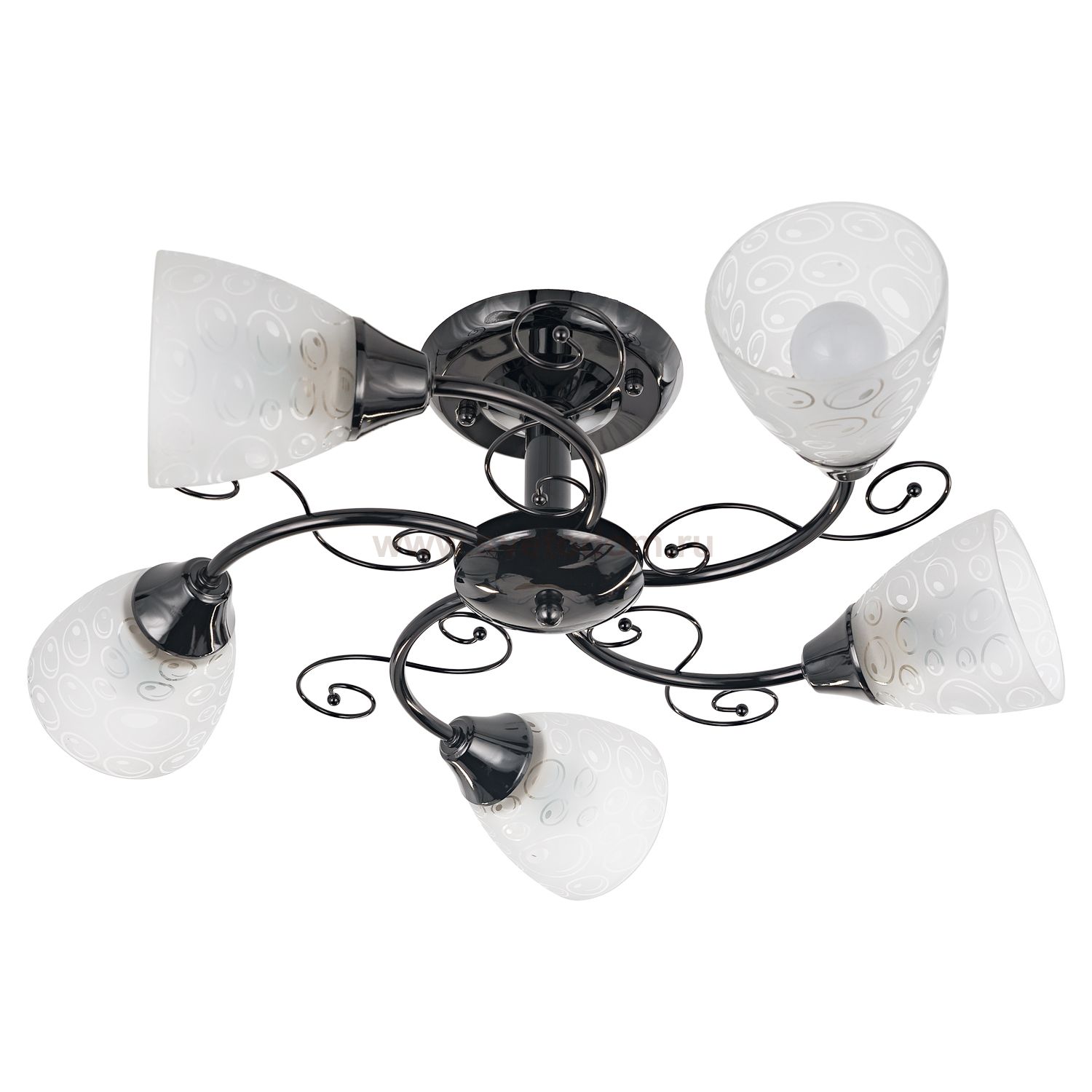 Люстра эконом Экономсвет 115M/5ZZH WT