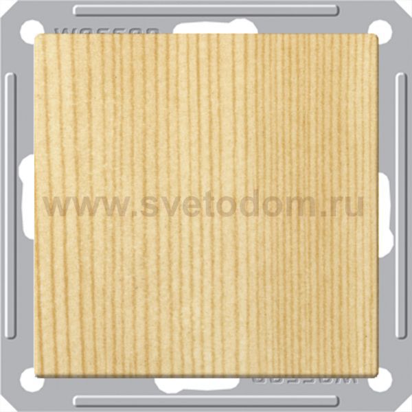 Выключатель Wessen 59 с/у без рамки одноклавишный (250В, 16АХ) сосна (VS116-154-7-86)