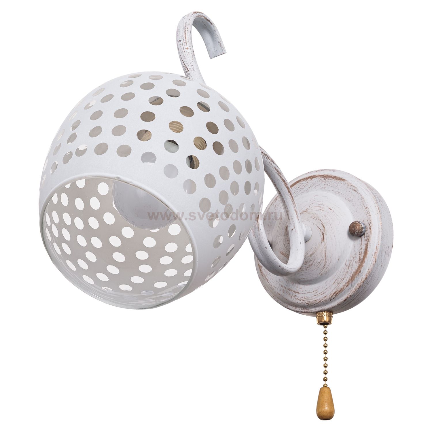 Светильник бра классическое Экономсвет 11625/1wWT WT