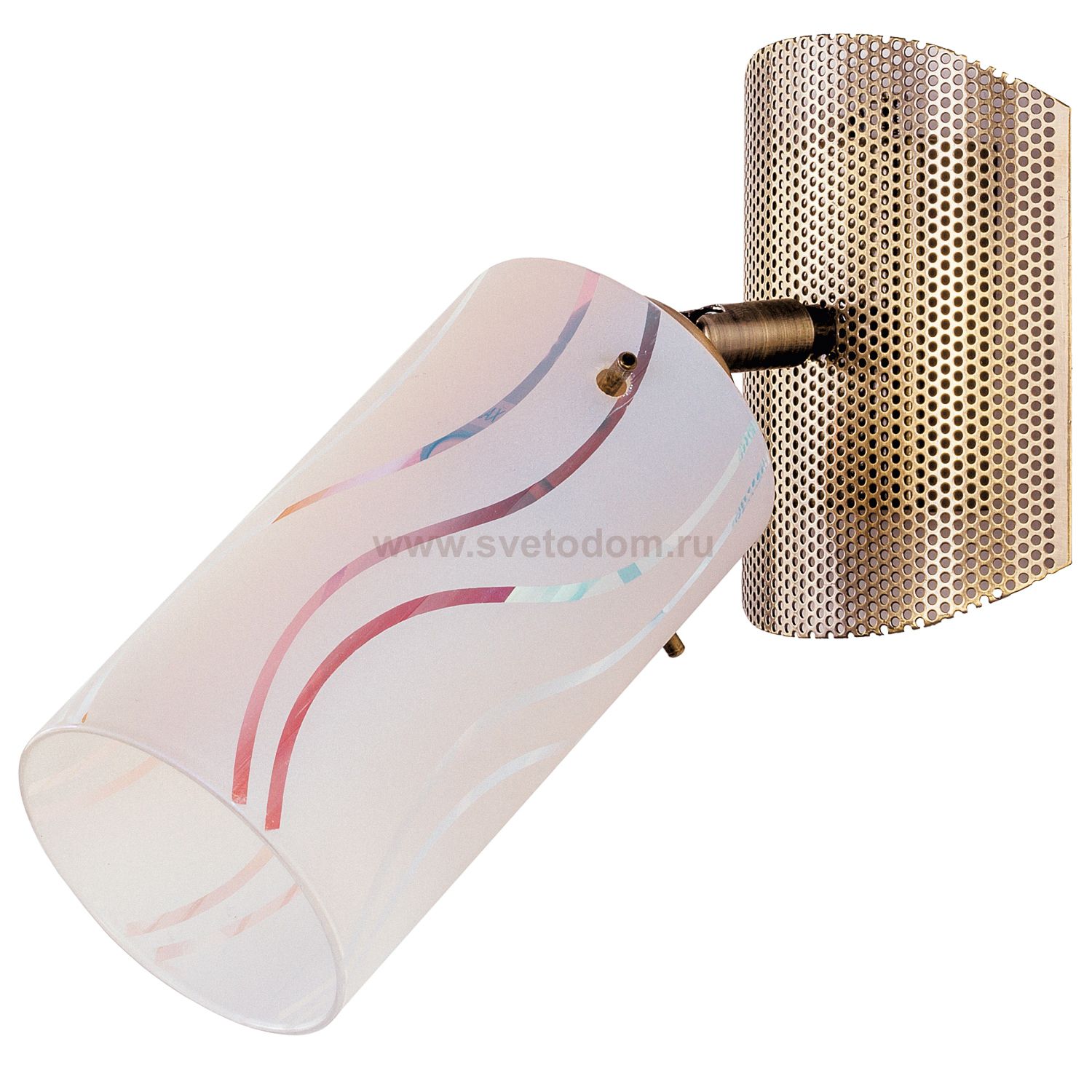 Светильник поворотный спот Экономсвет 1167KX/1C AB WT