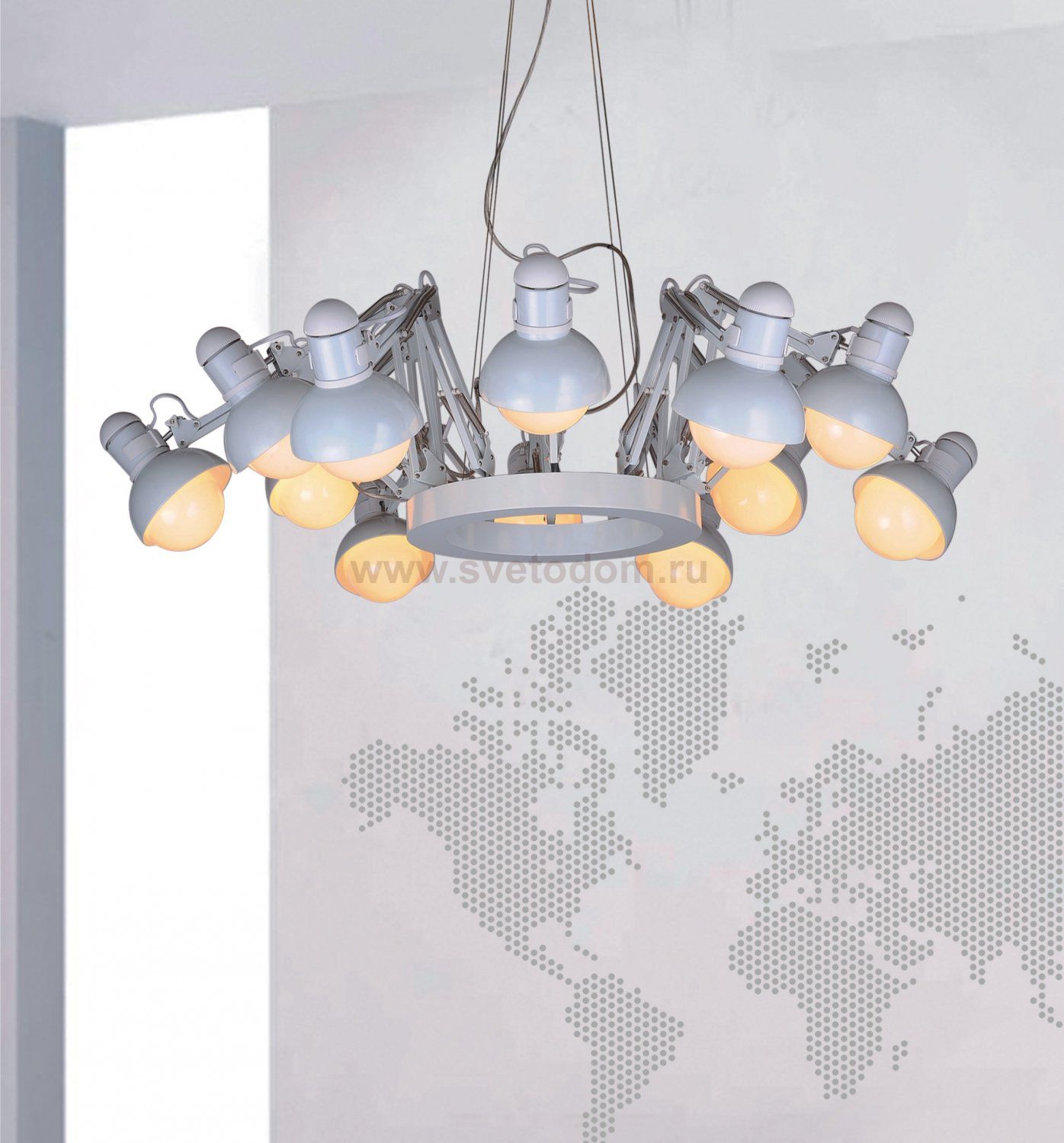 Люстра подвесная Artpole Spinne C1 WH (арт. 1169)