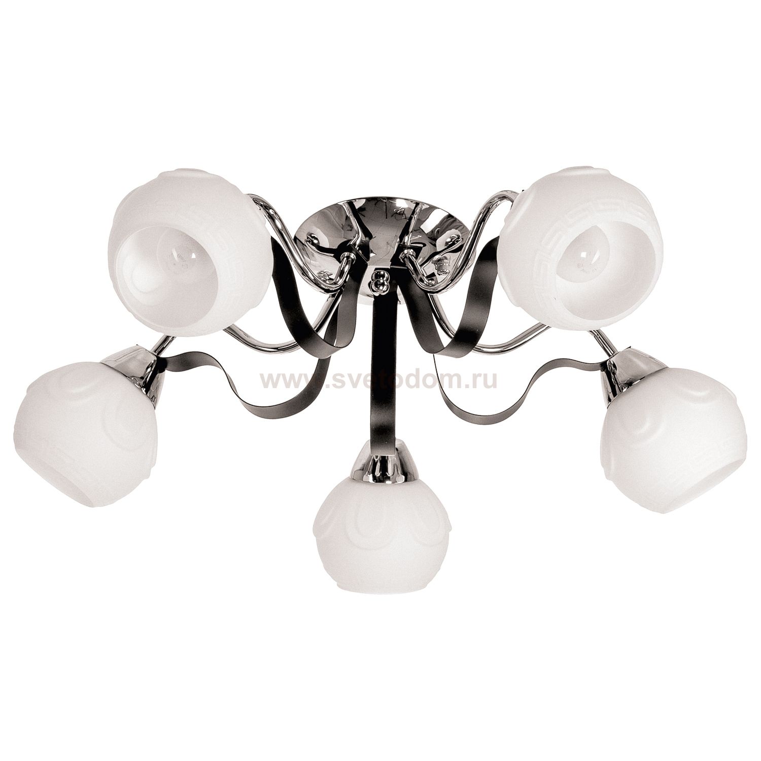 Светильник ЭкономСвет 11724/5CR+WENGUE