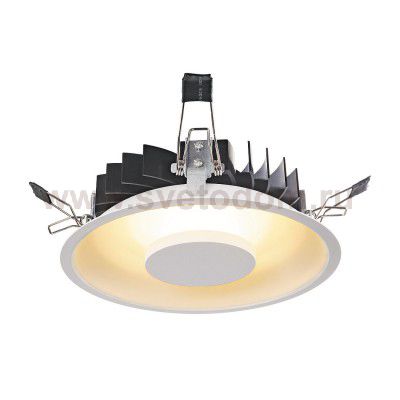 SLV 117311 OCCULDAS Deckeneinbauleuchte, rund, weiss, 30 SMD LED, 22W, 3000K