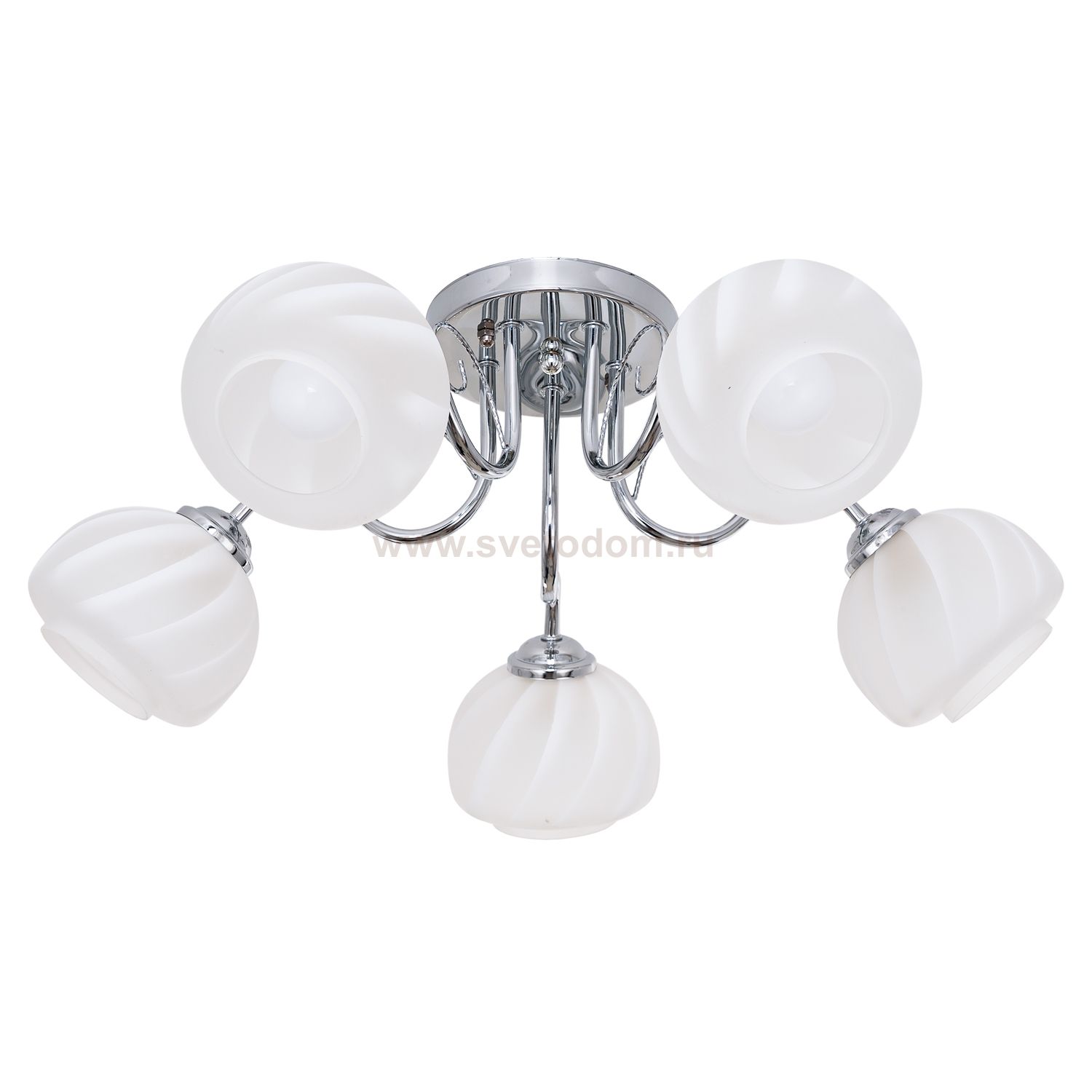 Светильник ЭкономСвет 11741/5CR WT