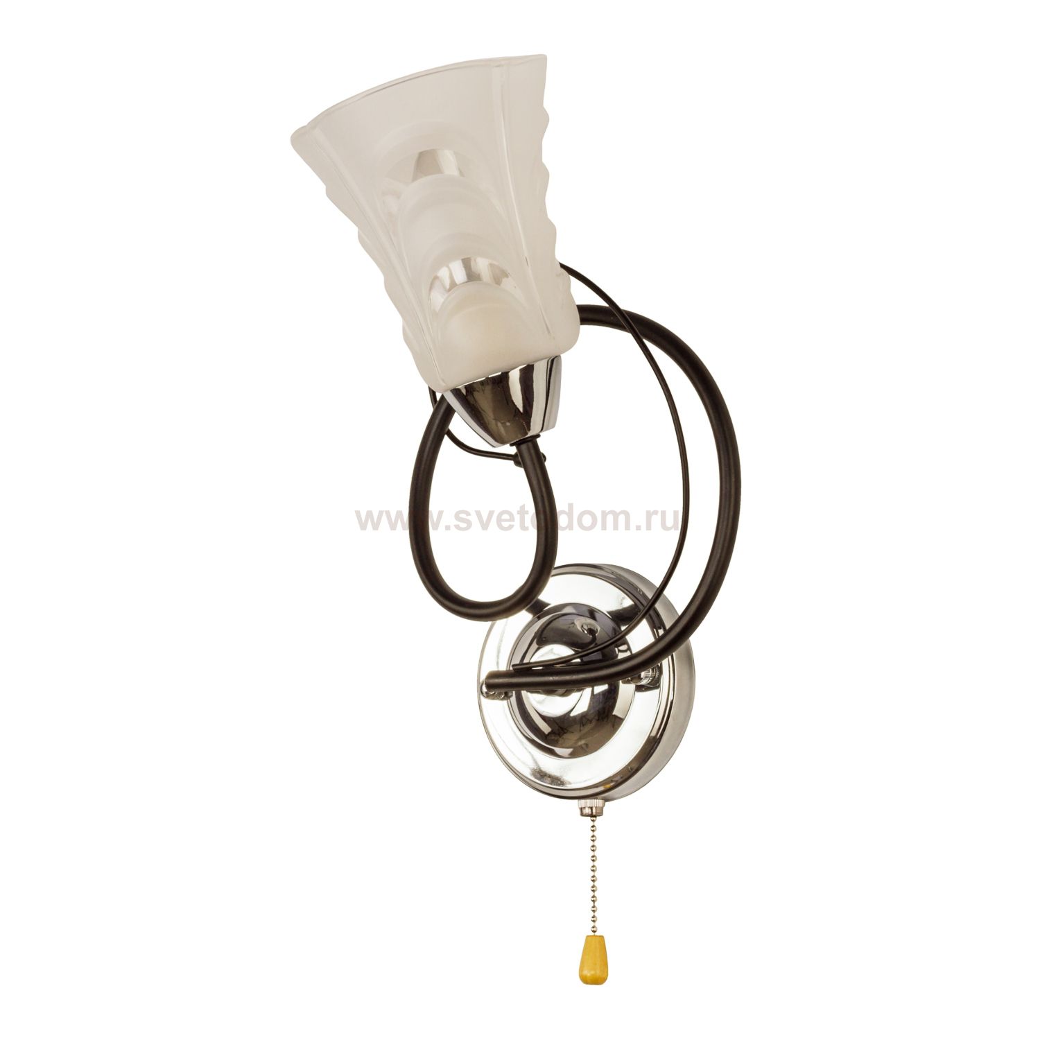 Светильник ЭкономСвет 11756B/1wCR+WENGUE