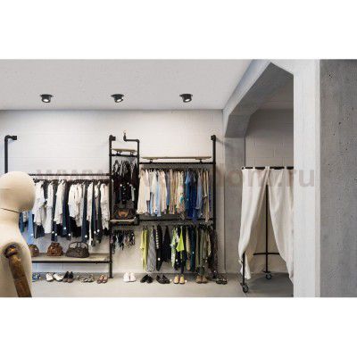 SLV 118120 SUPROS MOVE Deckeneinbau- leuchte, rund, schwarz, 4000lm 3000K, SLM LED, 60° Reflektor