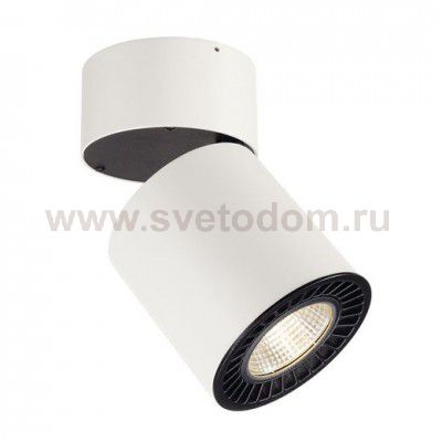 SLV 118131 SUPROS CL Deckenleuchte, rund, wei?, 4000lm, 3000K, SLM LED, 60° Reflektor